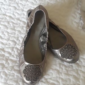 Tahari slip on flats